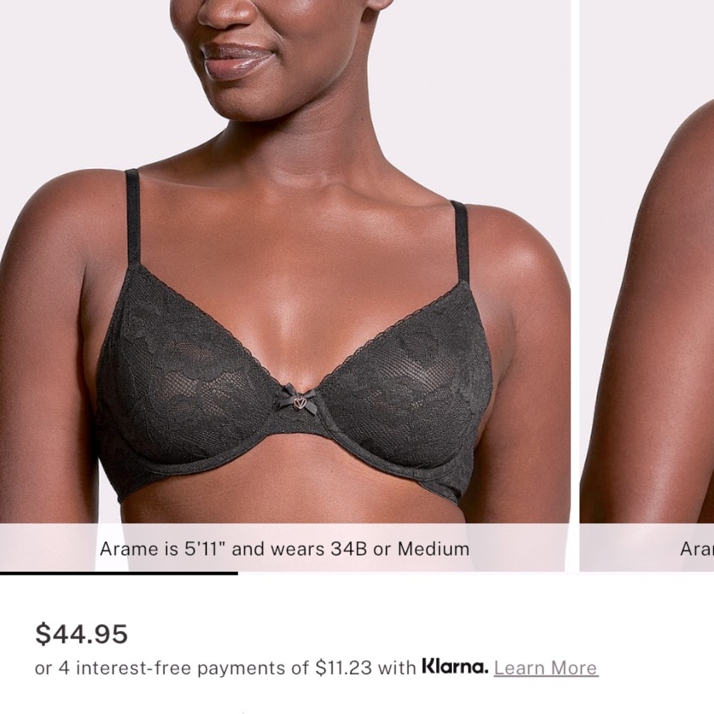 Body by Victoria Victoria’s Secret Demi Bra